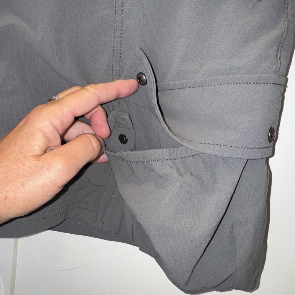 ATHLETA Sweet Sport Women’s Gray Cargo Skirt Tennis Golf Size 6 - Picture 6 of 12